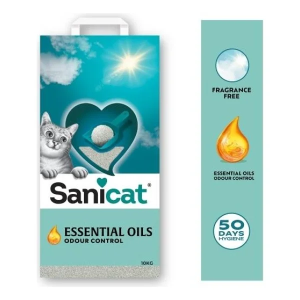 Sanicat Essential Oils Yasemin Kokulu 10 Kg Kedi Kumu - Görsel 6