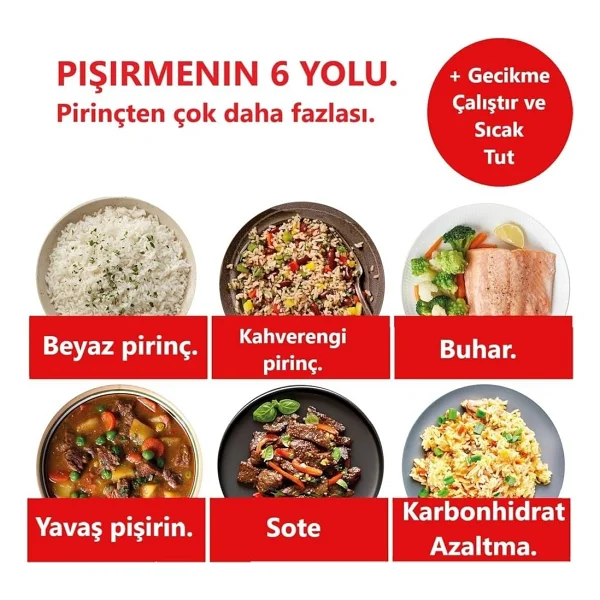 Instant Pot Rice Cooker 5 Lt Buharlı Pişirici - Görsel 3