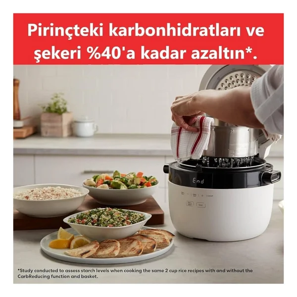 Instant Pot Rice Cooker 5 Lt Buharlı Pişirici - Görsel 4