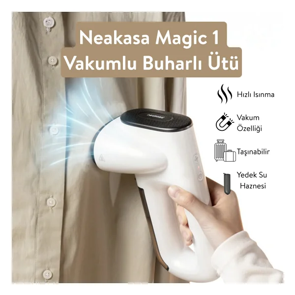 Neakasa Magic 1 Buharlı Vakumlu Kırışıklık Giderici - Görsel 9