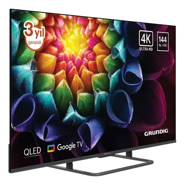 Grundig 55 Gq 850a 4K Ultra HD 55" 140 Ekran Uydu Alıcılı Google Smart QLED TV - Görsel 2