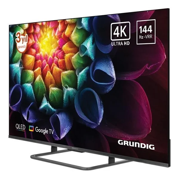 Grundig 55 Gq 850a 4K Ultra HD 55" 140 Ekran Uydu Alıcılı Google Smart QLED TV - Görsel 3