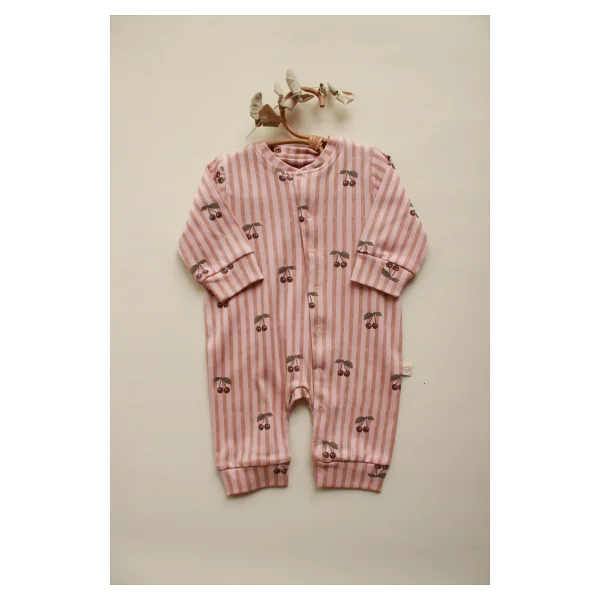 Oh La La Koala For Little Ones Stripe Cherry Serisi Tulum - Bej - 18 - 24 Ay - Görsel 9
