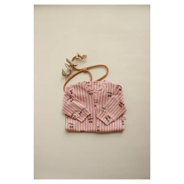 Oh La La Koala For Little Ones Stripe Cherry Serisi Tulum - Bej - 18 - 24 Ay - Görsel 7