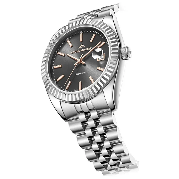 Roche Montre Rmg6009-04 Füme Erkek Kol Saati - Görsel 3