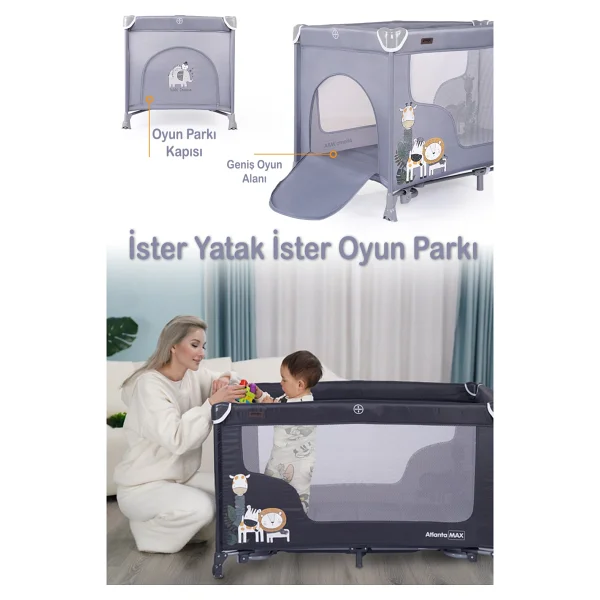 Prego 8046 Atlanta Oyun Parkı 70x120 Cm - Görsel 7