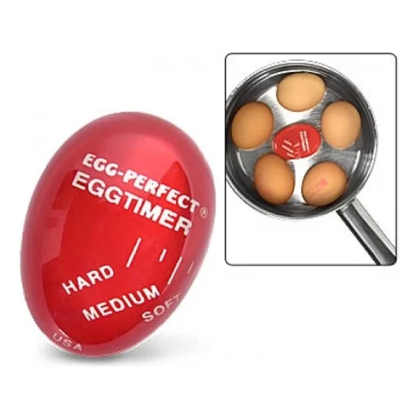 Marsilyan Yumurta Zamanlayıcı Dublör Yumurta Egg Timer - Ahşap - Görsel 2