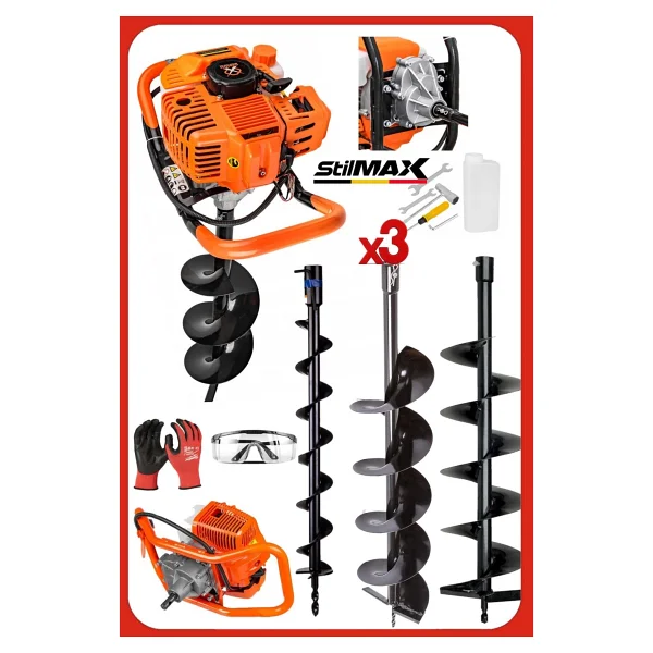 Garden Pro Gp-490b 20 Cm Çift Helezonlu Toprak Burgu Makinesi - Görsel 2