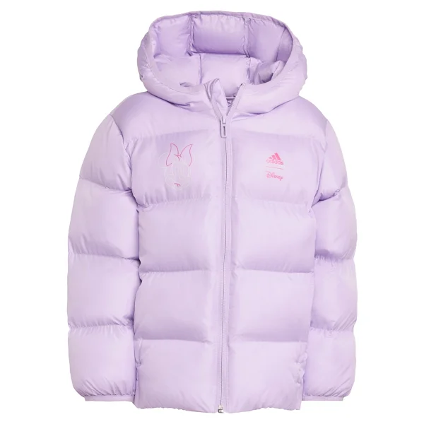 Adidas Disney Minnie Mouse Jl9194 Kapüşonlu Çocuk Şişme Mont - Görsel 3