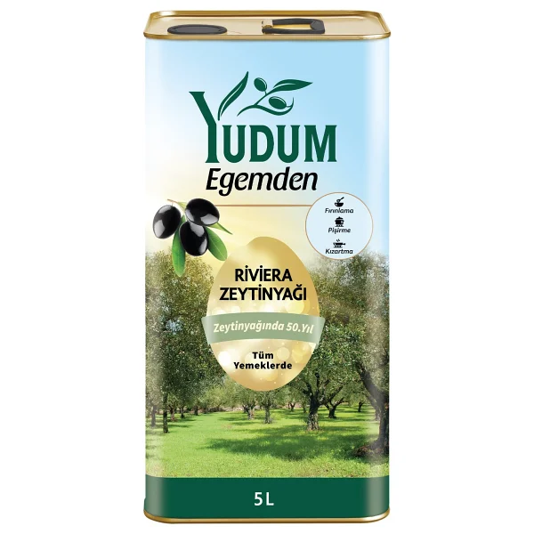 Yudum Egemden Riviera Zeytinyağı 5 Lt - Görsel 3