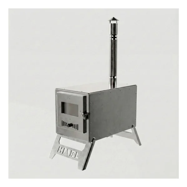 Habl-Galvaniz Kamp Sobası - Hafif Ve Dayanıklı Çadır Sobası - Görsel 4