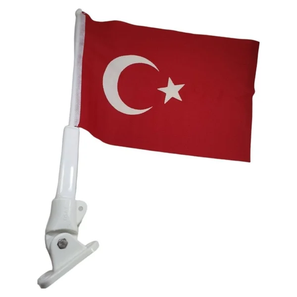 Bayrak Direği Plastik Bayrak Dahil 40 Cm - Görsel 3