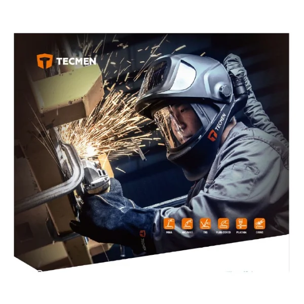 Tecmen Solunum Koruyuculu Kolormatik Kaynak Maskesi Freflow V3 Papr (Taşlama +Kaynak ) - Görsel 2