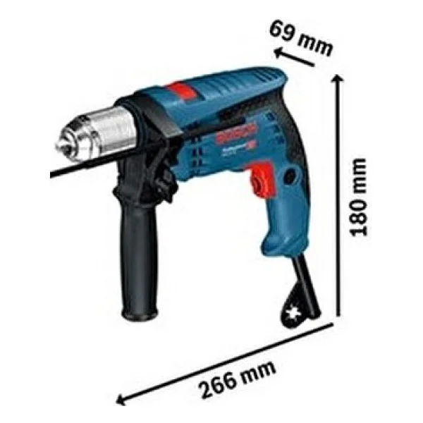 Bosch Gsb 13 Re 600 W Darbeli Matkap - Görsel 10