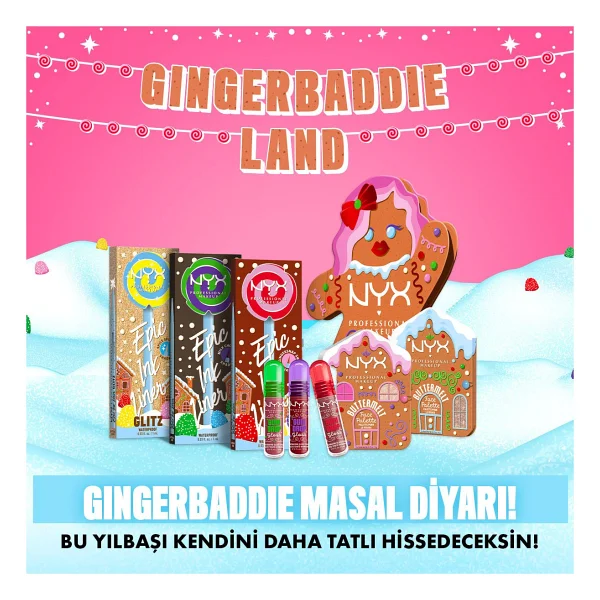 Nyx Professional Makeup Gingerbaddie Far Paleti - Görsel 6