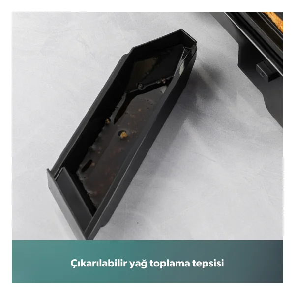 Homend Grilliant 1341h 2000 W Inox Izgara Ve Tost Makinesi - Görsel 10