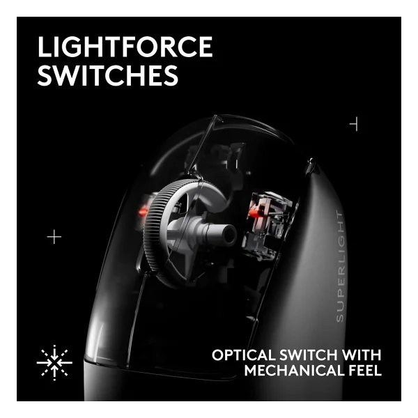 Logitech G PRO X Superlight 2 SE 910-007555 Beyaz Lightspeed Şarjlı Optik Kablosuz Oyuncu Mouse - Görsel 4