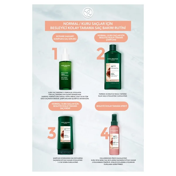 Yves Rocher Akışkan Sütlü Dokulu Besleyici Ve Yumuşatıcı Douceur Vegan Kolay Saç Tarama Spreyi 150 Ml - Görsel 7