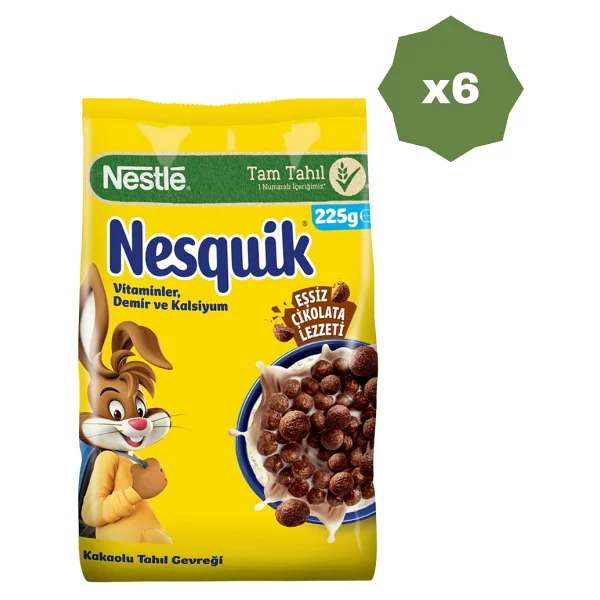 Nesquik Gevrek 225 Gr - (6 Adet) - Görsel 2