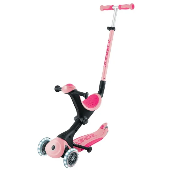 Globber Go Up Deluxe Işıklı 3 Tekerlekli Oturaklı Çocuk Scooter - Görsel 2