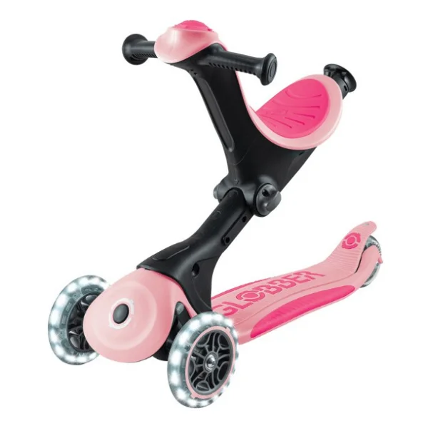 Globber Go Up Deluxe Işıklı 3 Tekerlekli Oturaklı Çocuk Scooter - Görsel 8