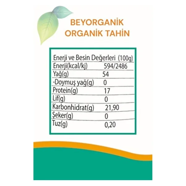 Beyorganik 300 Gr Tahin - Görsel 6