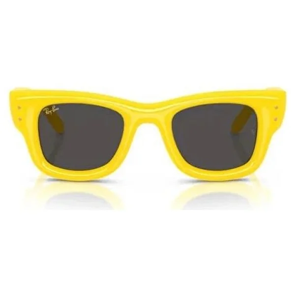 Ray-Ban Wayfarer Puffer 4940 683087 Yellow-Black Güneş Gözlüğü - Görsel 3