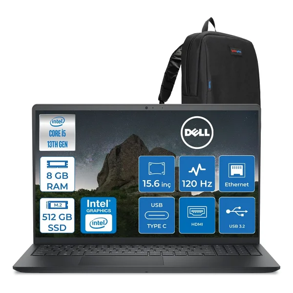 Dell Pro 15 Essential Pv152501334 İ5-1334u 16 GB 4 TB SSD Iris Xe Graphics 15.6" Full HD Notebook - Görsel 8