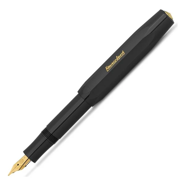 Kaweco Klasik Sport M Uç Dolma Kalem Siyah - Görsel 2