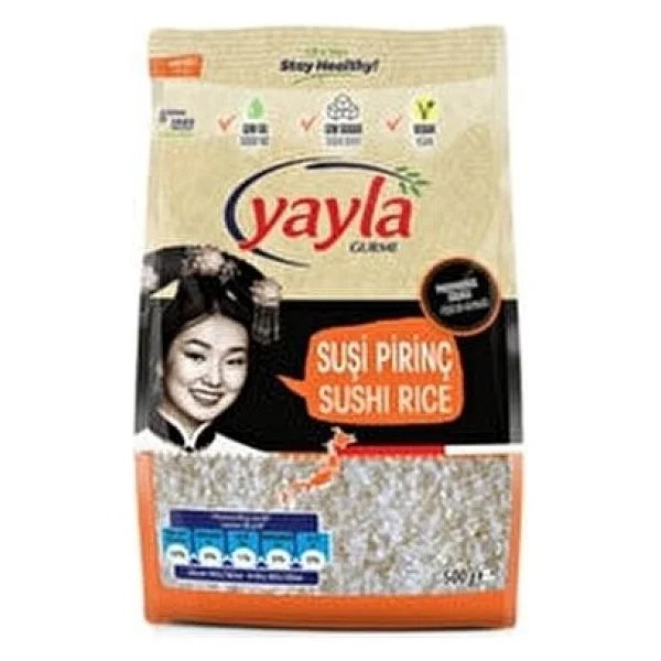 Yayla Gurme Sushi Pirinç 500 Gr - Görsel 3