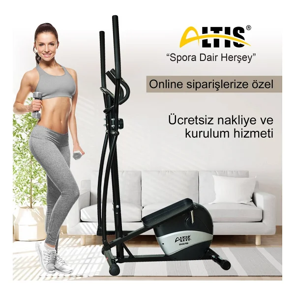 Altis KK450 Pro Mekanik Eliptik Bisiklet - Görsel 4
