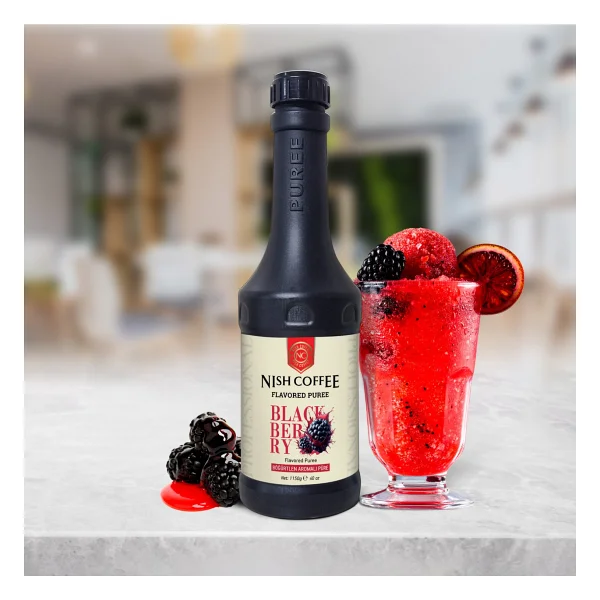 Nish Böğürtlen Aromalı Püre 1.15 Kg - Görsel 4