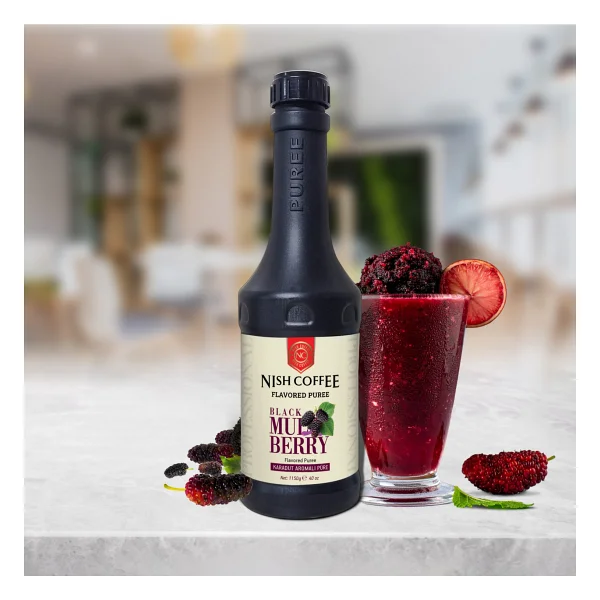Nish Karadut Aromalı Püre 1.15 Kg - Görsel 4