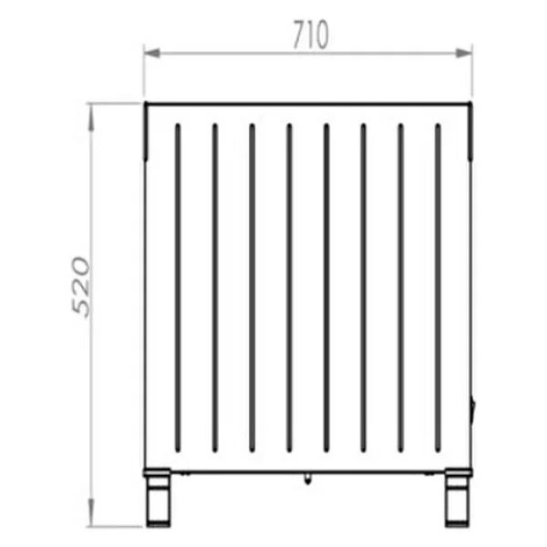 Luxell Hc 2947 Beyaz 2500 W Konvektör Isıtıcı - Görsel 8