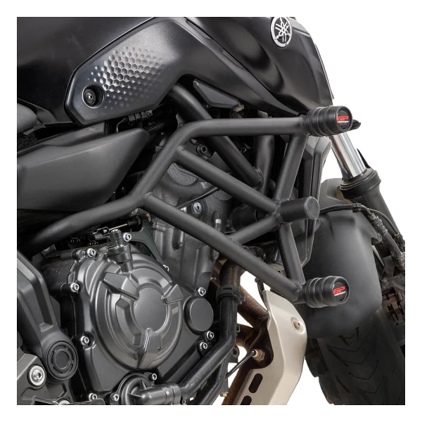 Gp Kompozit Yamaha Mt-07 2014-2024 Uyumlu Motor Koruma Demiri Siyah - Görsel 3