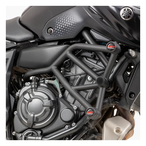Gp Kompozit Yamaha Mt-07 2014-2024 Uyumlu Motor Koruma Demiri Siyah - Görsel 4