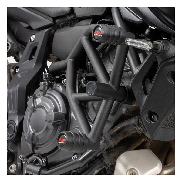 Gp Kompozit Yamaha Mt-07 2014-2024 Uyumlu Motor Koruma Demiri Siyah - Görsel 5
