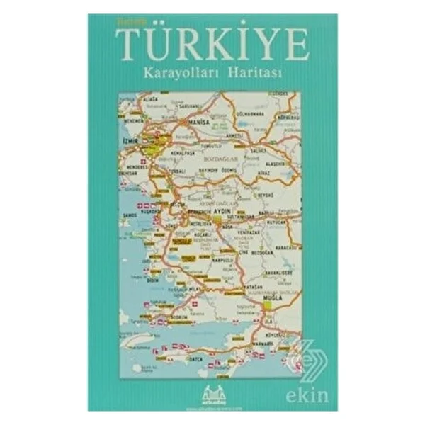 Turistik Türkiye Karayolları Haritası - Görsel 2
