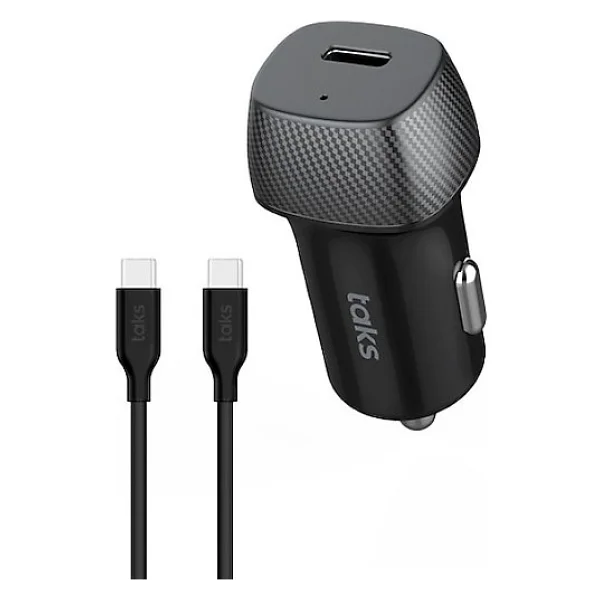 Ttec Taks 5cp01cs 30 W Type-C Kablolu Hızlı Araç Şarj Aleti - Görsel 2