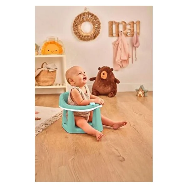 Meleni Baby Vakumlu Yeşil Bebek Banyo Oturağı - Görsel 4
