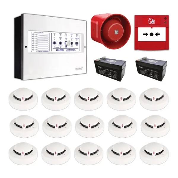 Mavigard Maxlogic 15 Li Konvansiyonel Yangın Alarm Seti - Görsel 2