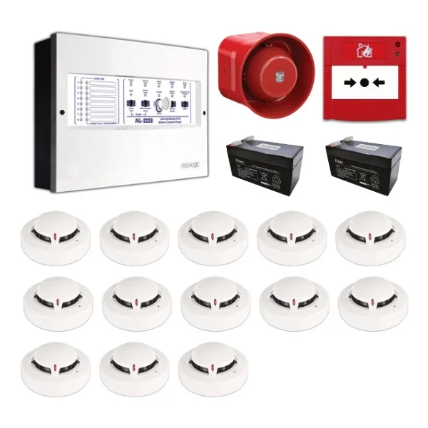 Mavigard Maxlogic 13 Lü Konvansiyonel Yangın Alarm Seti - Görsel 2