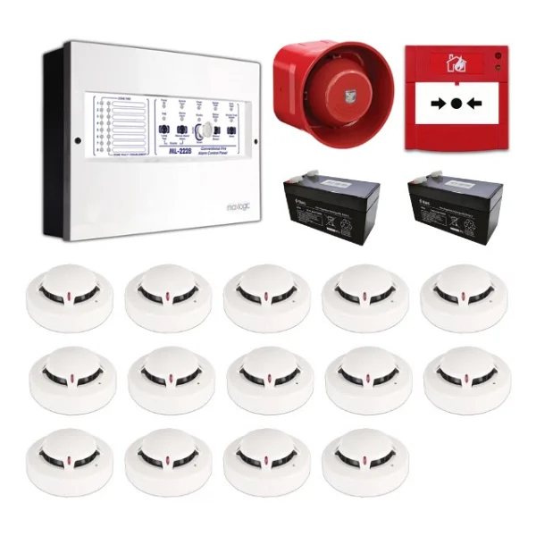 Mavigard Maxlogic 14 Lü Konvansiyonel Yangın Alarm Seti - Görsel 2