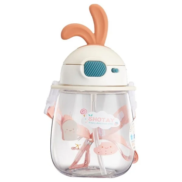 Shotay St-7008 Rabbit Beyaz 600 Ml Tritan Matara - Görsel 2
