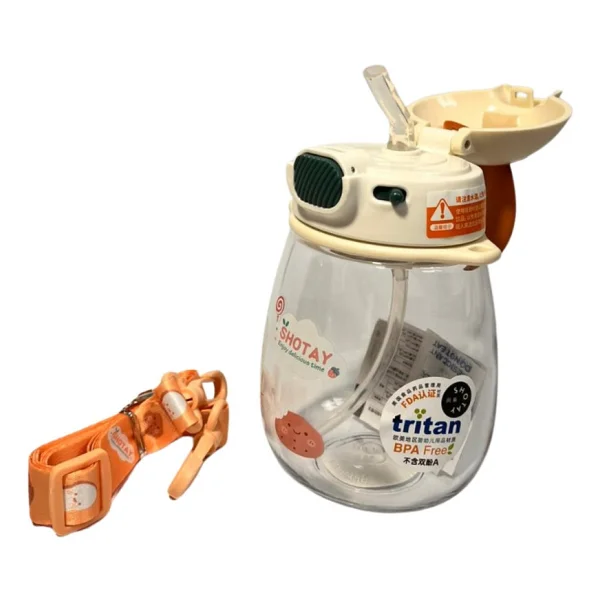 Shotay St-7008 Rabbit Beyaz 600 Ml Tritan Matara - Görsel 4