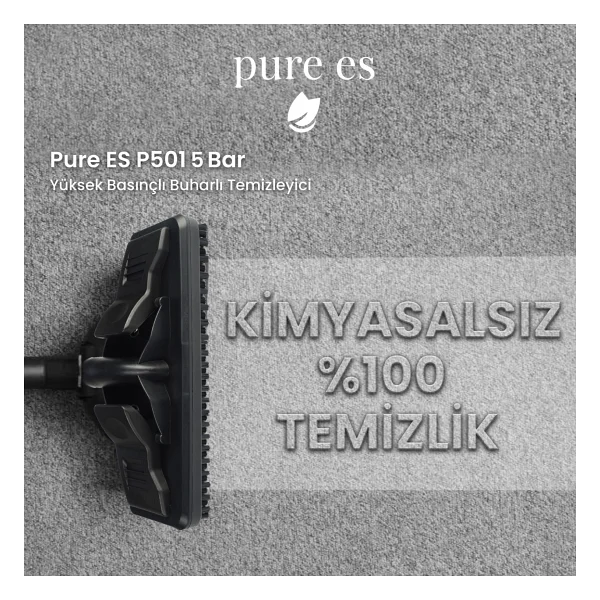 Pure Es P501 Sarı Buharlı Temizleyici - Görsel 8