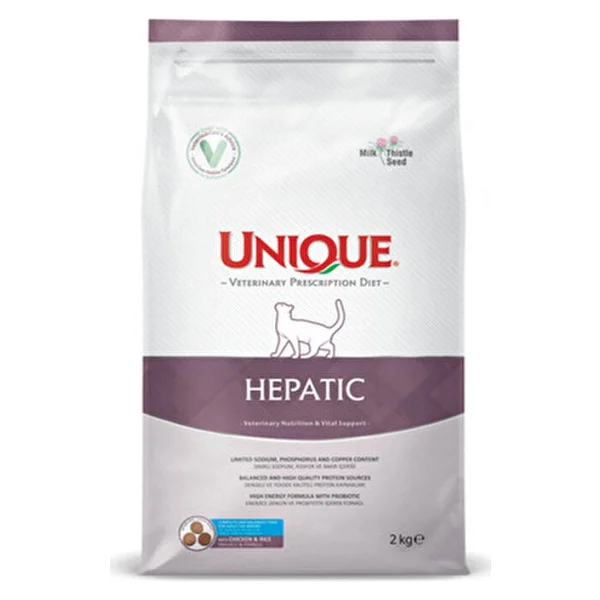 Unique Hepatic Tavuklu Ve Pirinçli 2 Kg Kedi Maması - Görsel 2