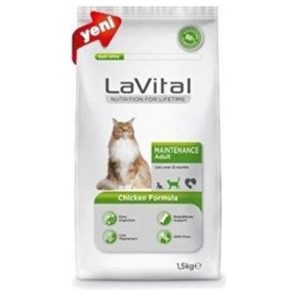 Lavital Maintenance Tavuklu 1.5 Kg Yetişkin Kedi Maması - Görsel 2