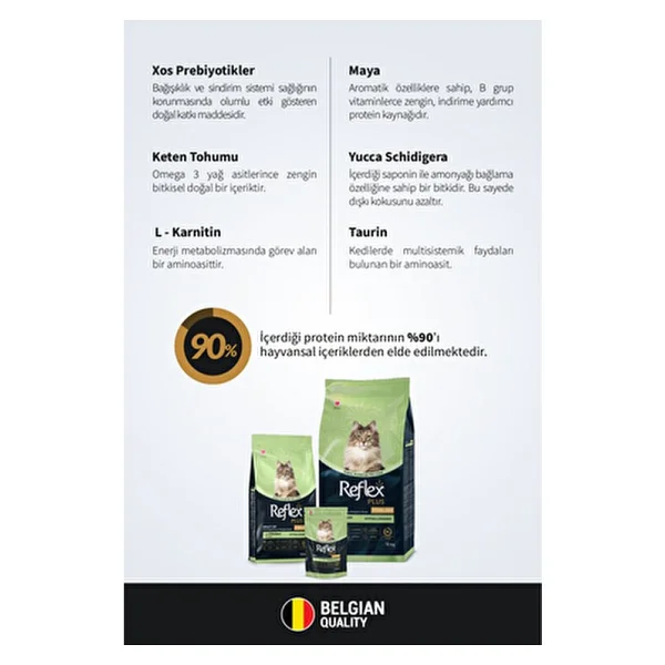 Reflex Plus Tavuklu 15 Kg Kısırlaştırılmış Yetişkin Kedi Maması - Görsel 6
