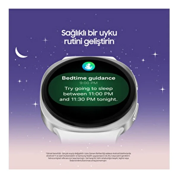 Samsung Galaxy Watch 8 40mm Gümüş Akıllı Saat - Görsel 10